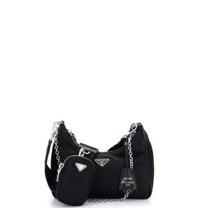 Prada Small Re-Edition 2005 Shoulder Bag Tessuto